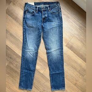 A&F Dark Wash Slim Fit Jeans